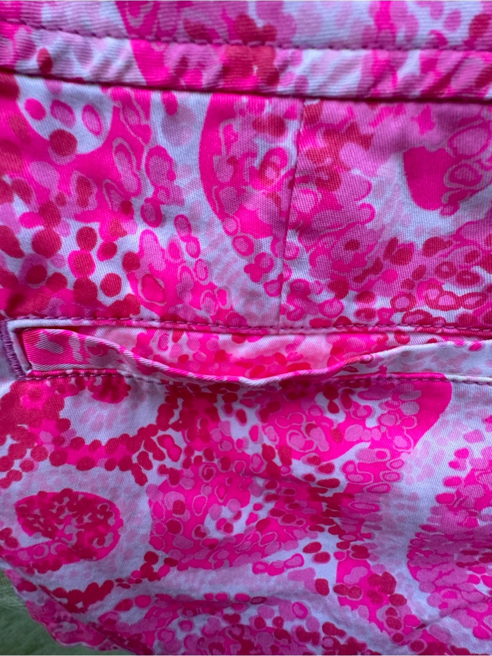 Lilly Pulitzer Pink Swirl Print Micro Shorts Preppy Resortwear Coastal Feminine - Picture 12 of 14